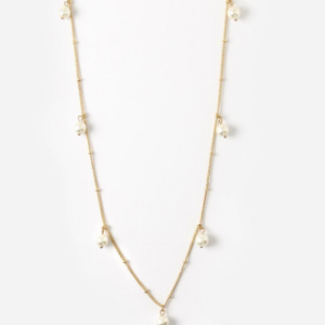 Orelia - Pearl Drop Long Necklace